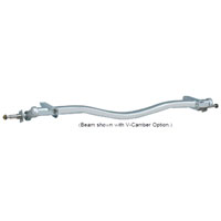 (image for) 2.2K #9 Torflex Trailer Axle Beam No Flange Galvanized