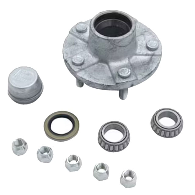 (image for) Marine Trailer Idler Hub Assembly 5 Bolt On 4.5" BT8 Spindle 5 1/2" Flange Trailer Parts Pro #GVH34822545UC1