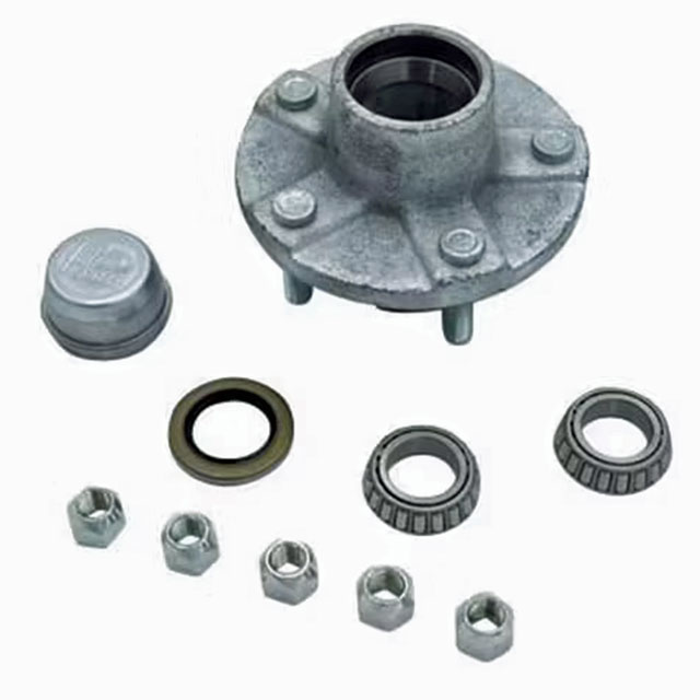 (image for) Marine Trailer Hub Assembly 5 On 4.5" BTR Spindle 2.2k Axle Trailer Parts Pro #GVH34822545UC1-BTR & GVH34822545UC1-BTR-ZL