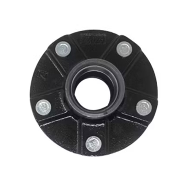 (image for) Trailer Idler Hub With Races & Studs 5 Bolt On 4.5" BT8/BTR Spindle 5 1/2" Flange 2.2K Axle Trailer Parts Pro #H34822545
