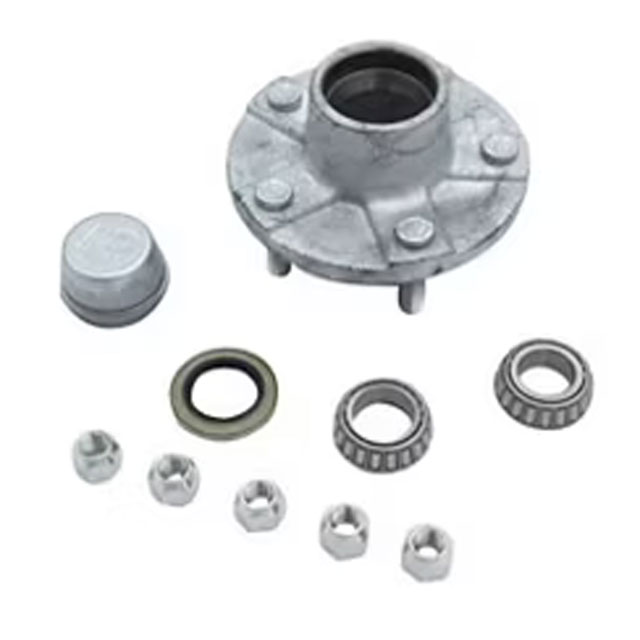 (image for) Trailer Idler Hub Assembly 5 Bolt On 4.5" BT8 Spindle 5 1/2" Flange 2.2K Axle Dexter/Redneck #H34822545UC1