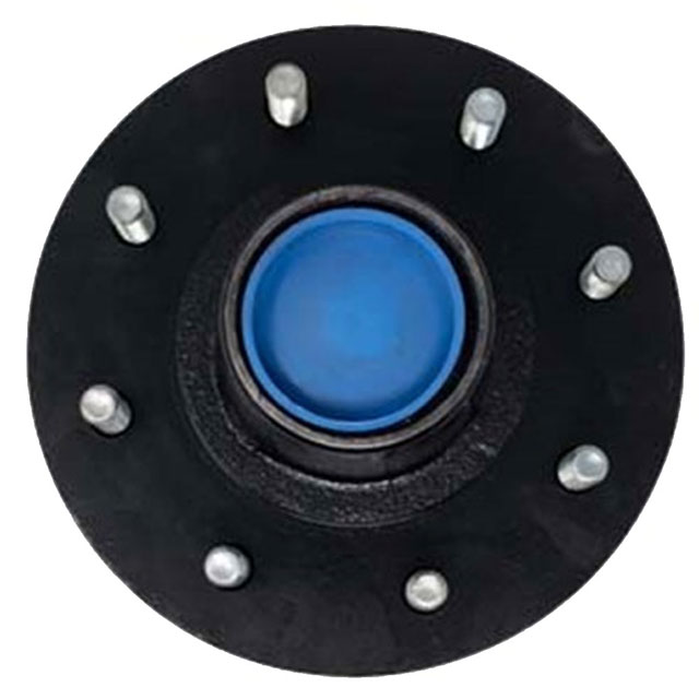 (image for) Trailer Idler Hub With Races & Studs 8 Bolt On 6 1/2" #42 Spindle 2 1/4" Seal 9/16" Studs 5.2-7K Axle Trailer Parts Pro #H42865-916