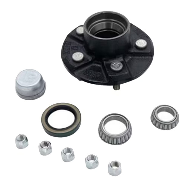 (image for) Trailer Idler Hub Assembly 5 Bolt On 4 1/2" #84 Spindle 3.5k Axle Trailer Parts Pro #H84545UC1 & H84545UC1-ZL