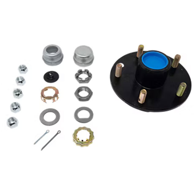 (image for) Trailer Idler Hub Assembly 5 Bolt On 5.5" #84 Spindle 3.5k Axle Pre-Greased Dexter/Redneck #H84555BX