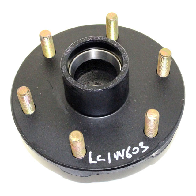 (image for) Trailer Idler Hub With Races & Studs 6 Bolt On 5.5" #84 Spindle 3.5K Axle Trailer Parts Pro #H84655