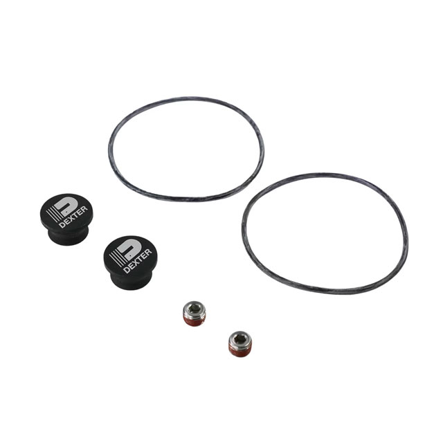 (image for) Fortress Trailer Aluminum Oil Cap Service Kit 10k HD-15K Axle Dexter/Redneck #K71-182-00