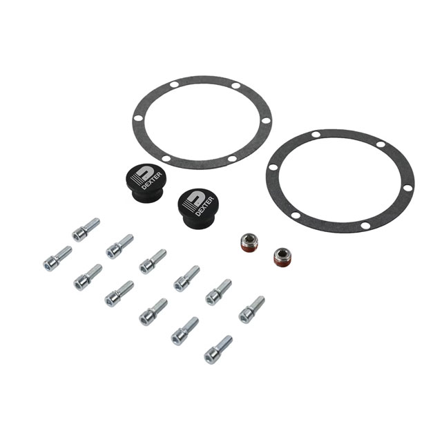 (image for) Fortress Trailer Aluminum Bolt On Oil Cap Service Kit 9k-12K Axle Dexter/Redneck #K71-185-00