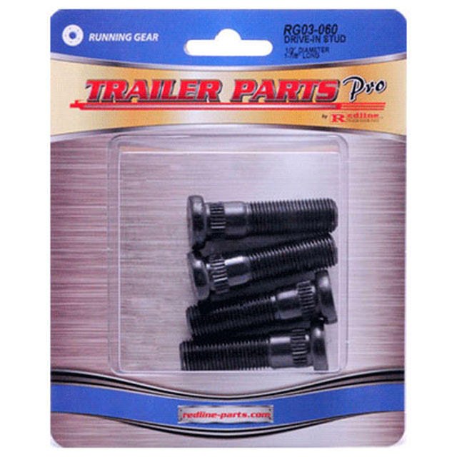 (image for) Trailer Drive In Wheel Studs 1/2"-20 x 1 7/8" Pkg. Dexter/Redneck #RG03-060