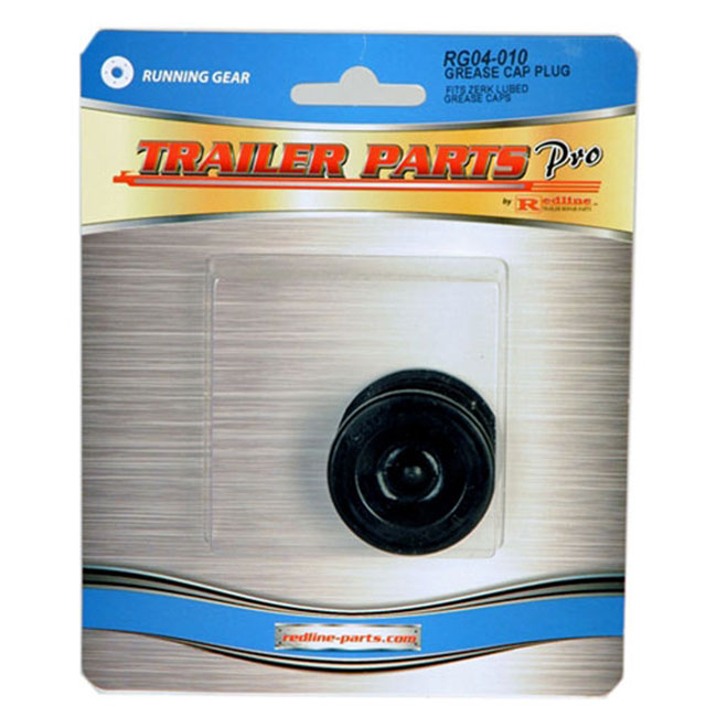 (image for) RG04-010 Trailer Dust-Grease Cap Plug For All Zerk Lube Axles Pkg 2 Dexter/Redneck #RG04-010