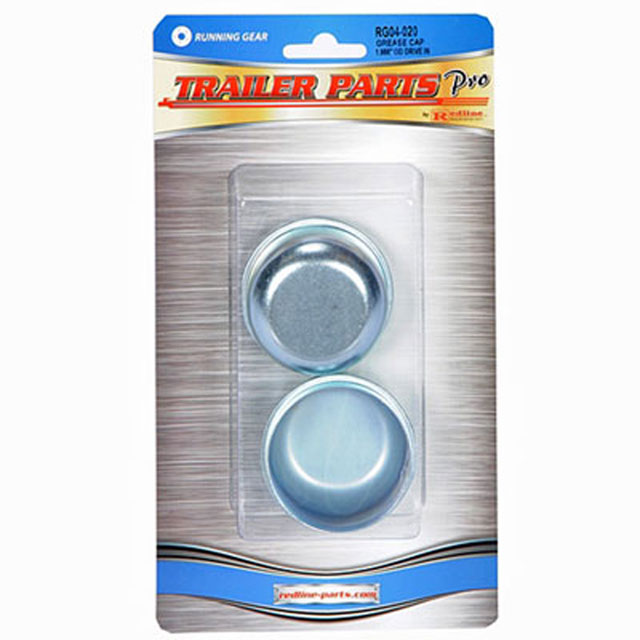 (image for) Trailer Dust-Grease Cap 1.986" O.D. 2k-3.5k Axle Pkg Dexter/Redneck #RG04-020