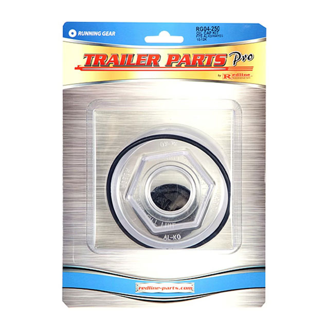 (image for) Trailer Oil Cap Kit Al-Ko/Hayes 10-16k Axle Dexter/Redneck #RG04-250