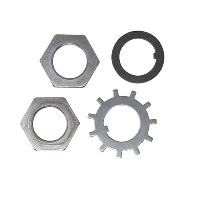 (image for) Trailer Spindle Hardware Kit 1 1/2"-12 Nut With Tang & Tongue Washer 9k-10k GD Axle Dexter/Redneck #RG05-120
