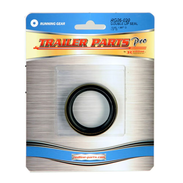 (image for) Trailer Double Lip Grease Seal 2.2k Ex-Lube Axles 1.987" O.D. x 1.500" I.D. Pkg. 2 Dexter/Redneck #RG06-020