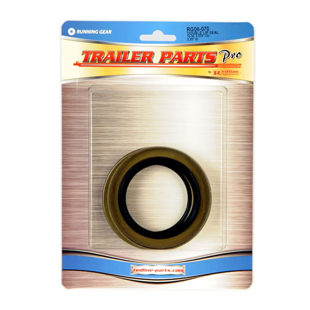 (image for) Trailer Double Lip Grease Seal 5.2-7k Axles 3.376" O.D. x 2.25" I.D. Pkg 2 Dexter/Redneck #RG06-070