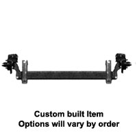 (image for) 10K GD Trailer Axle Torflex Hydraulic Disc Brake 8 On 6.5"