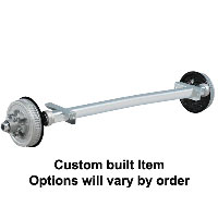 (image for) Marine #11 Torflex Trailer Axle Hyd Freeback Brake 655 Zerk Lube