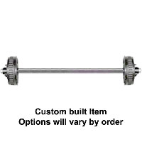 (image for) 3.5K Marine Trailer Axle Hyd FB Brake 5 On 4 1/2" Zerk Lube Galv