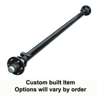 (image for) 6,000 lb. HD Trailer Axle 6 On 5.5" Straight Idler