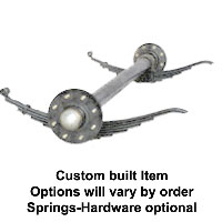 (image for) 6K RD Marine Trailer Axle Idler Zerk Lube 8 on 6 1/2" Galvanized