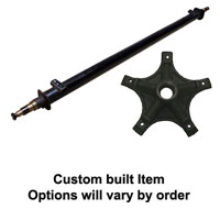 (image for) 6,000 lb. RD Trailer Axle UTG Straight Idler