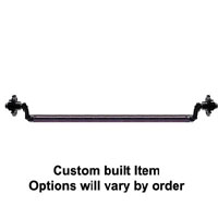(image for) 7,000 lb. Trailer Axle 4" Drop 8 On 6.5 Idler