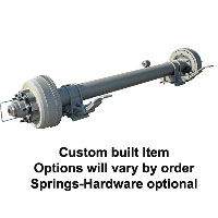 (image for) 9K Trailer Axle DS Hyd ABS Brake Oil Bath Without Springs