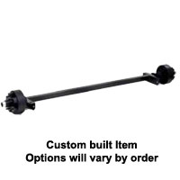 (image for) #9 Torflex Trailer Axle Electric Brake 4 On 4"