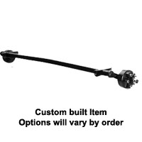 (image for) #9 Torflex Trailer Axle Electric Brake 5 On 4.5"