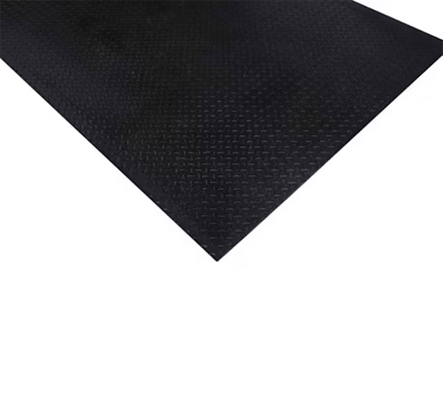 (image for) Horse-Stock Trailer Checkerplate Rubber Stall Mat 60" X 72" Dexter/Redneck #6084CPM