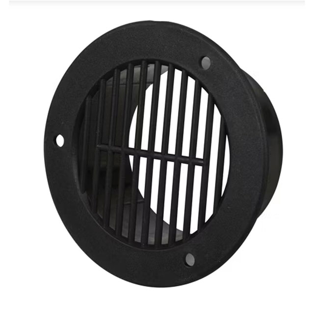 (image for) RV Trailer Interior Tube Air Vent Black Dexter/Redneck #AVT2