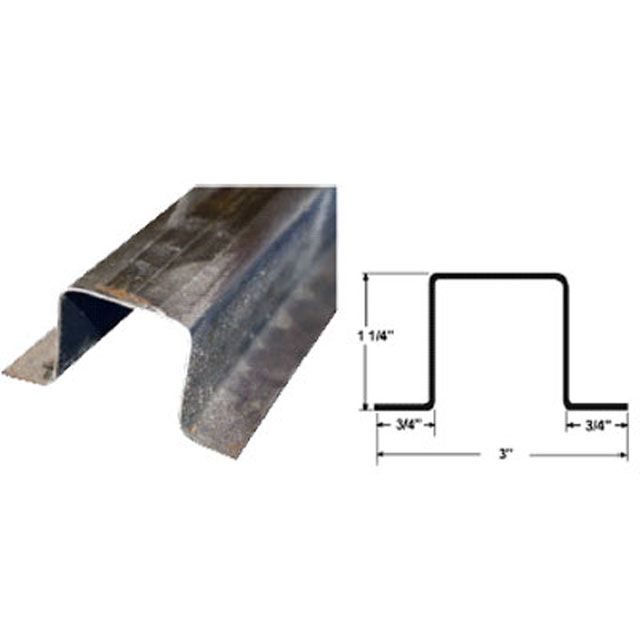 (image for) Trailer Body Side Post 16 GA Steel Dexter/Redneck #P15-96