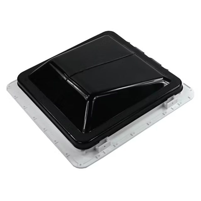 (image for) Trailer Ventadome Dome Roof Vent Smoke with Screen and Poly Roof Flange Dexter/Redneck #V3092-603-00