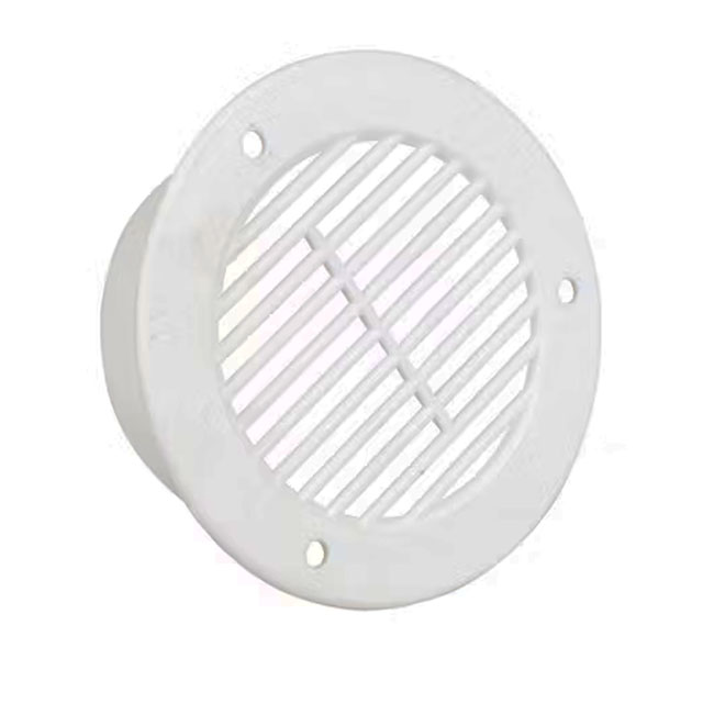 (image for) RV Camper Trailer Interior Tube Air Vent White Dexter/Redneck #WAVT2