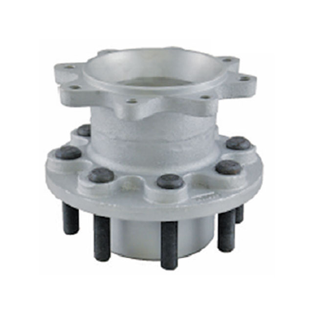 (image for) Trailer Disc Brake Hub Spacer Cups & 5/8" Studs Dacromet 8 Bolt on 6 1/2" Oil Rockwell American 99 Spindle 10k Kodiak/Dexter #008-H/S-99-D-S