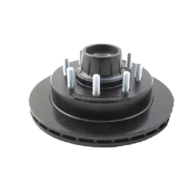 (image for) Trailer 13" Gla-Dex Hydraulic Disc Brake Integral Rotor/Hub Grease 9/16" Cups & Studs 7-8k Dexter/Redneck #008-R/H-133-8-9-E-S