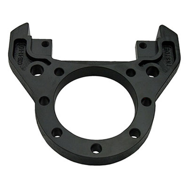 (image for) Trailer Hydraulic Disc Brake Caliper Mounting Bracket E-Coat 11" Rotor 10K GD Kodiak/Dexter #090-CMB-11-10D-E