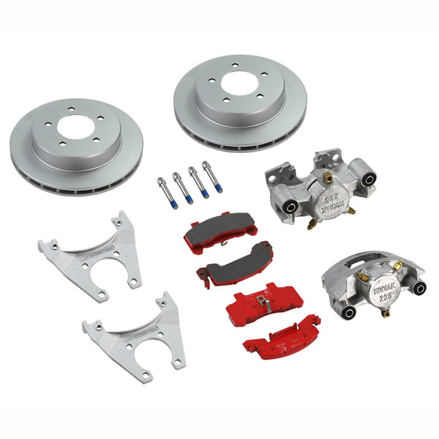 (image for) Trailer Hydraulic Disc Brake Kit Dacromet 10" Slipover Rotor 3.5k Kodiak/Dexter #K71-2R-10-DDD