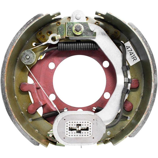 (image for) Rockwell Trailer Electric Brake Assembly 12 1/4" X 5" Right Hand 5 Bolt Flange 16k Per Pair Dexter/Redneck #4741-R