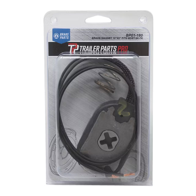 (image for) Trailer Electric Brake Magnet Oval 12"X2" Brake 7k Dexter/Redneck #BP01-180