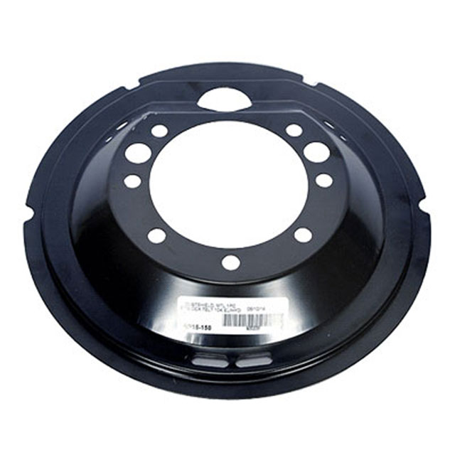 (image for) Trailer Electric Brake Dust Shield 12 1/4" x 5" Brake Stamped Back 12k-15K Axle Dexter/Redneck #BP15-190