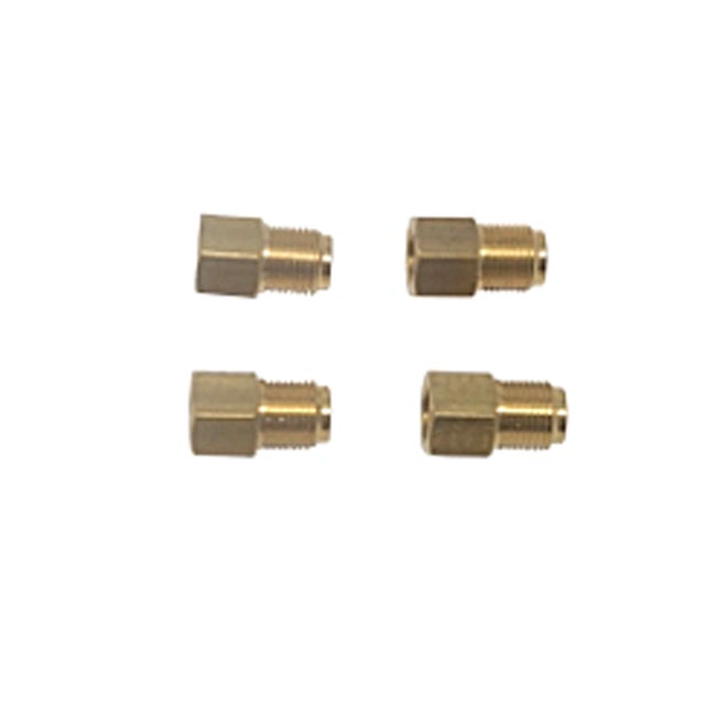 (image for) 3/16" - 1/4" Trailer Hydraulic Brake Line Adapter Package Of 4 Dexterr/Redneck #BP18-360