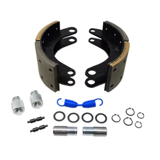 (image for) 12 1/4" X 5" Trailer Air Brake Shoe/Lining And Spring Kit PIN Dexter/Redneck #BP22-021