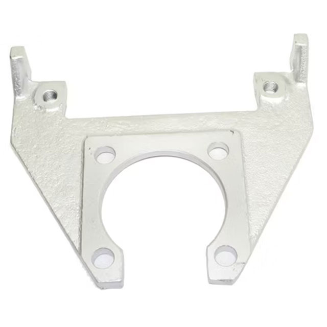 (image for) Trailer Hydraulic Disc Brake 10" Integral Hub/Rotor Caliper Mount Bracket Dacromet 3.5-3.7K Kodiak/Dexter #090-CMB-10I-D