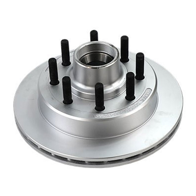 (image for) Trailer 13" Dacromet Hydraulic Disc Brake Integral Rotor/Hub 5/8" Stud 7-8k Dexter/Redneck #008-R/H-133-8-5-D-S