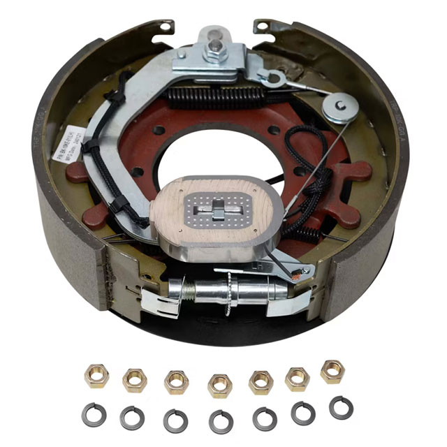 (image for) Trailer Electric Brake Assembly 12 1/4" X 3 3/8" Left Hand 10k Per Pair Dexter/Redneck #EB01-140