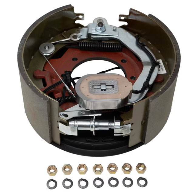 (image for) Trailer Self Adjust Electric Brake Assembly 12 1/4" X 5" Right Hand 12k-16k Per Pair Dexter/Redneck #EB01-167