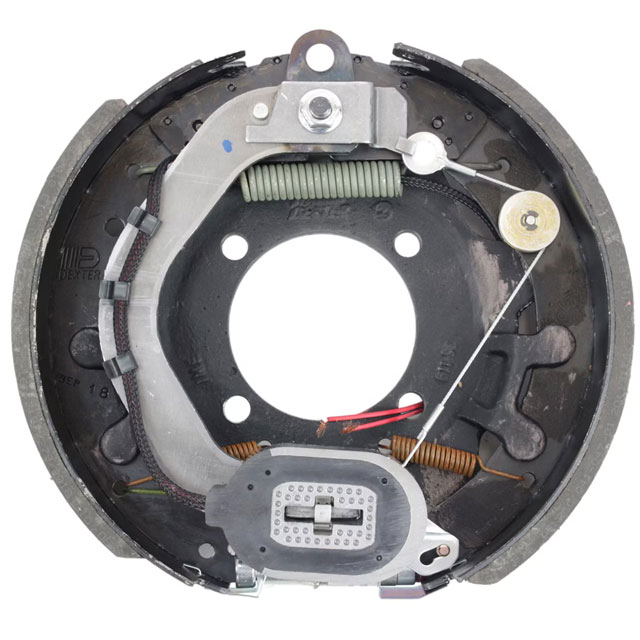 (image for) Trailer Electric Nev-R-Adjust Brake Assembly 12 1/4" X 3 3/8" Left Hand 8k Per Pair Dexter/Redneck #23-434