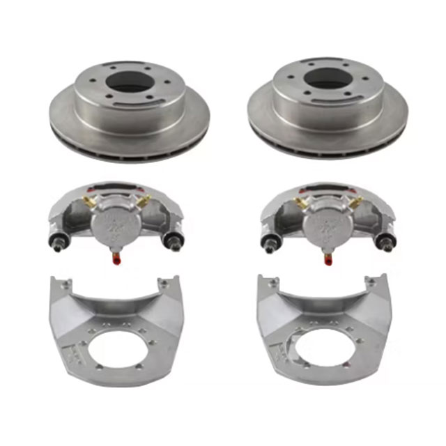 (image for) Trailer Hydraulic Disc Brake Kit Dacromet/Stainless 12" Slipover Rotor 5.2-6k Kodiak/Dexter #K71-2R-12-DSD
