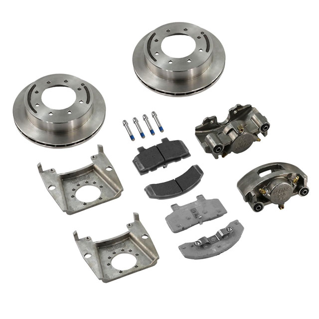 (image for) Trailer Hydraulic Disc Brake Kit Stainless Steel 13" Slipover Rotor 1/2" Studs 7k Kodiak/Dexter #K71-2R-133-7-8-SSS