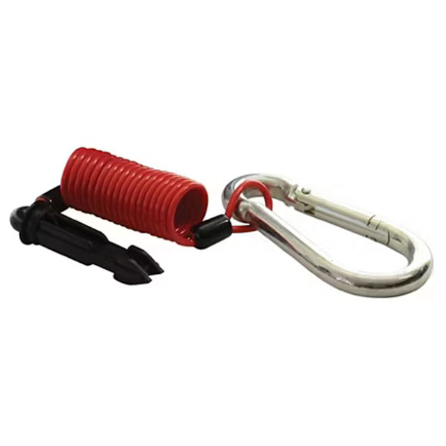 (image for) Trailer Breakaway Cable With Plunger 6' Zip Coiled Dexter/Redneck #80-01-2206